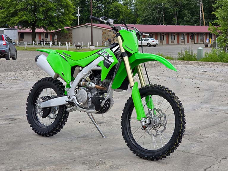 Green Dirtbike